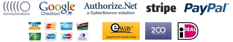 Supported online ordering payment gateways for your restaurant